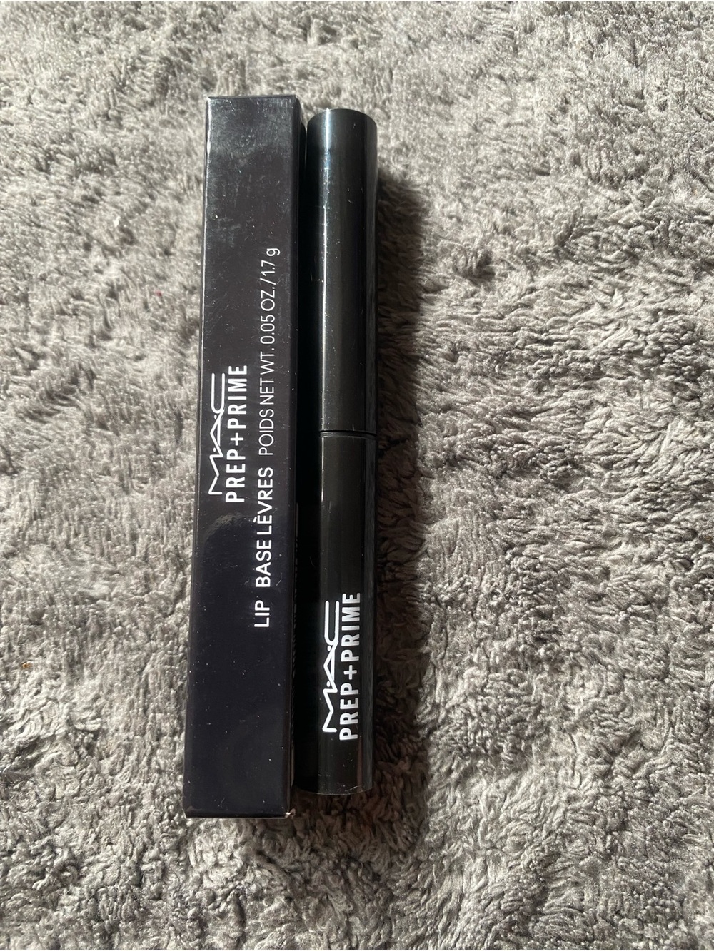 MAC Cosmetics Prep + Prime Lip Base Primer — Black Packaging